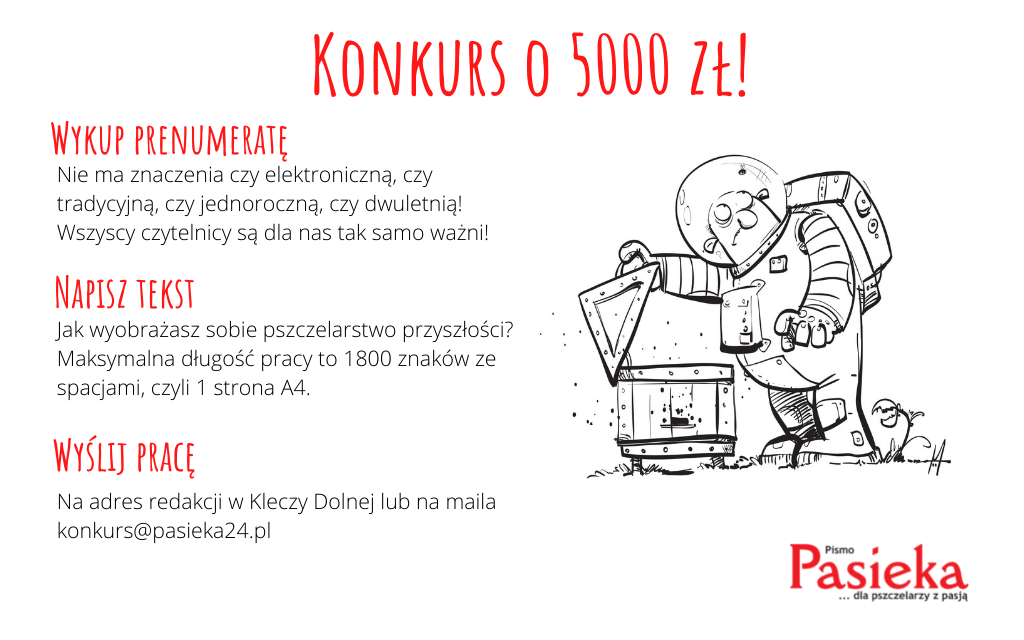 Konkurs Pasieka o 5000 zl 2021 1