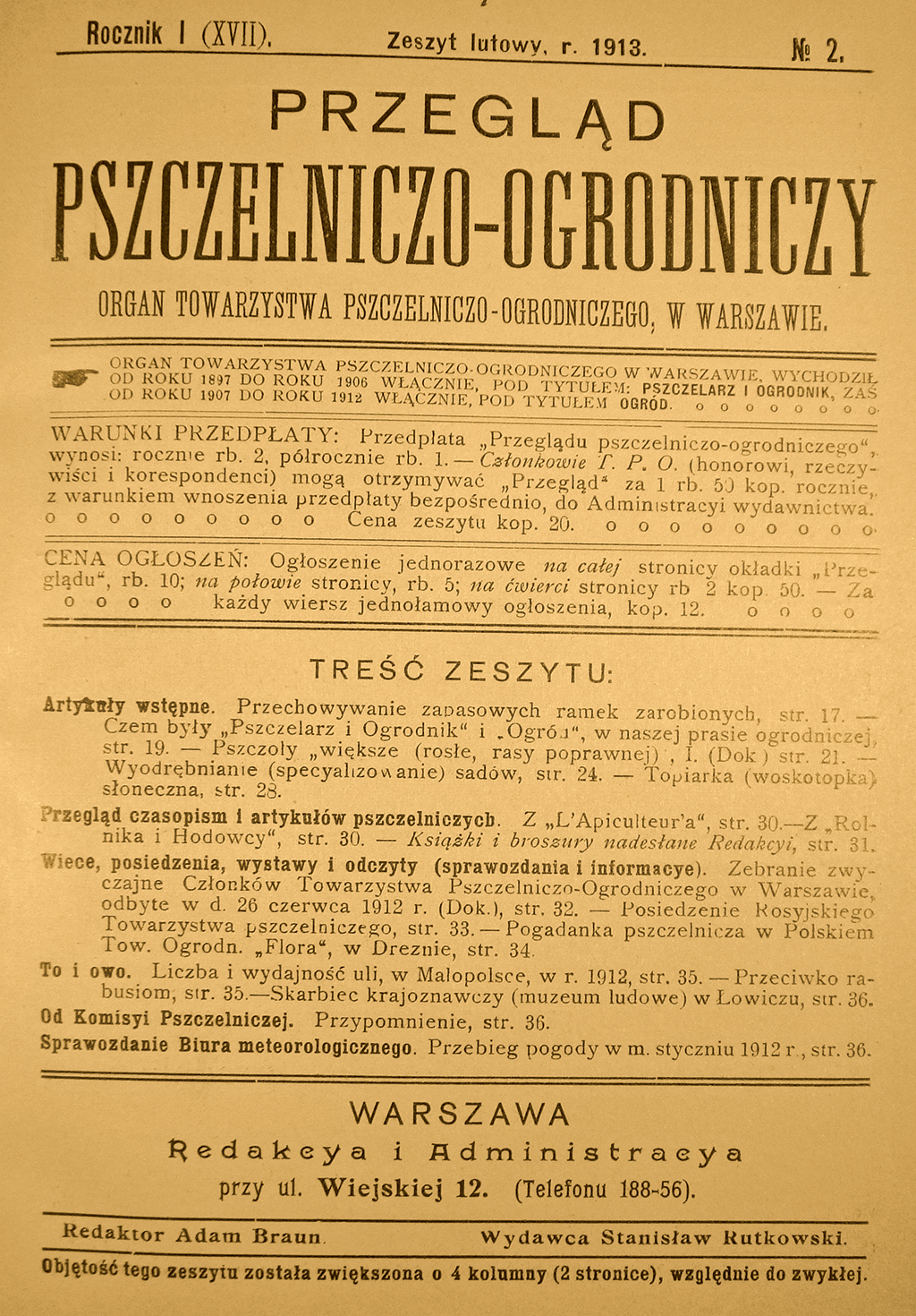 Pasieka nr 84 (Fot1._Przeglad_Pszczelniczo-Ogrodniczy_-_okladka.jpg)